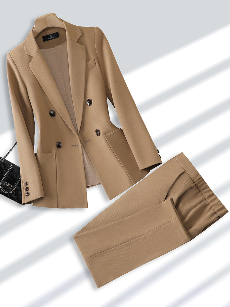 Men Formal Office Wear Shirts - Костюм брючный женский деловой из блейзера