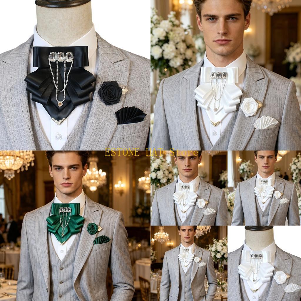 Mens Formal Look - 49MF Комплект формальных аксессуаров гладкого вида