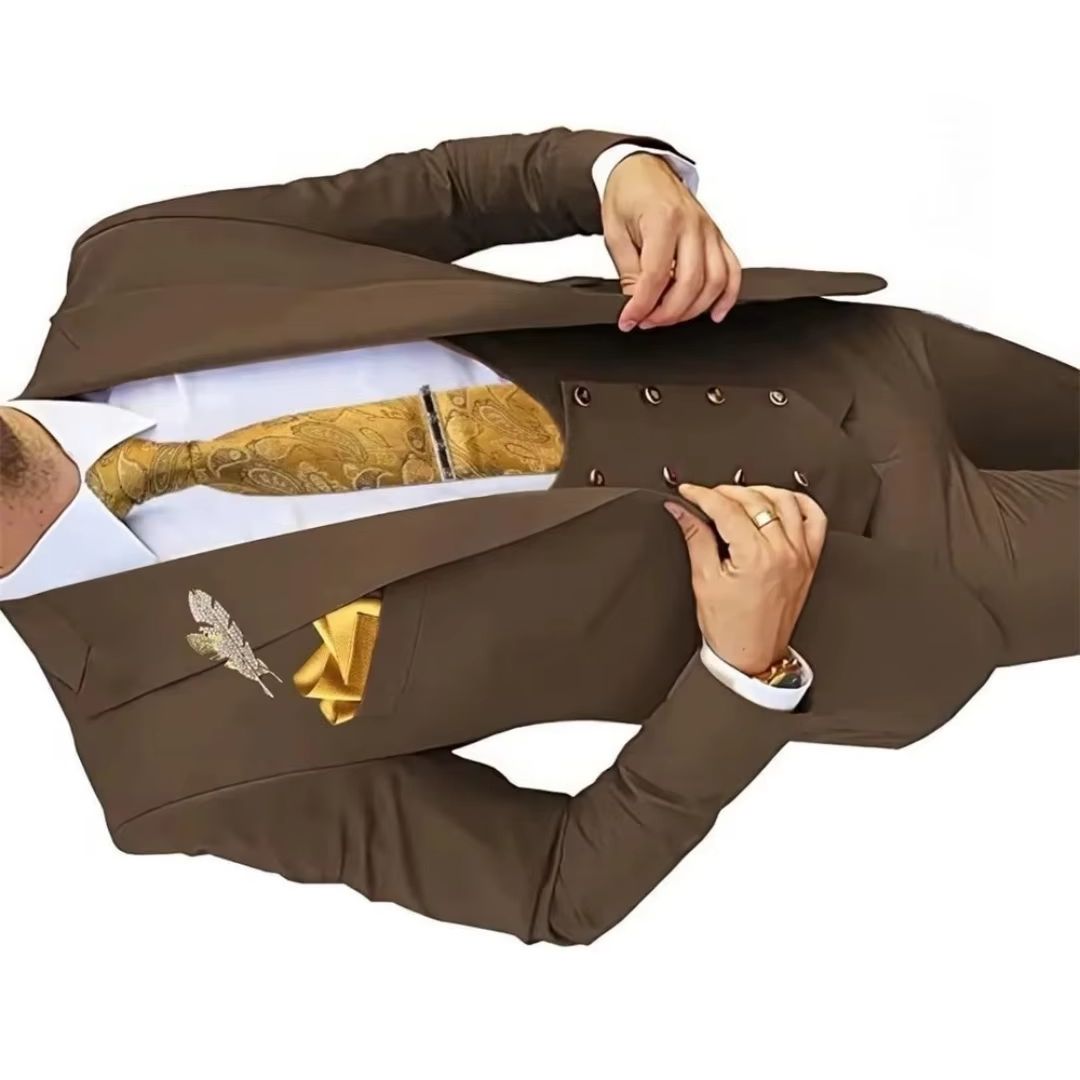 Men'S Formal Wear Not Suit - Мужской костюм-тройка Slim Fit: двубортный пиджак