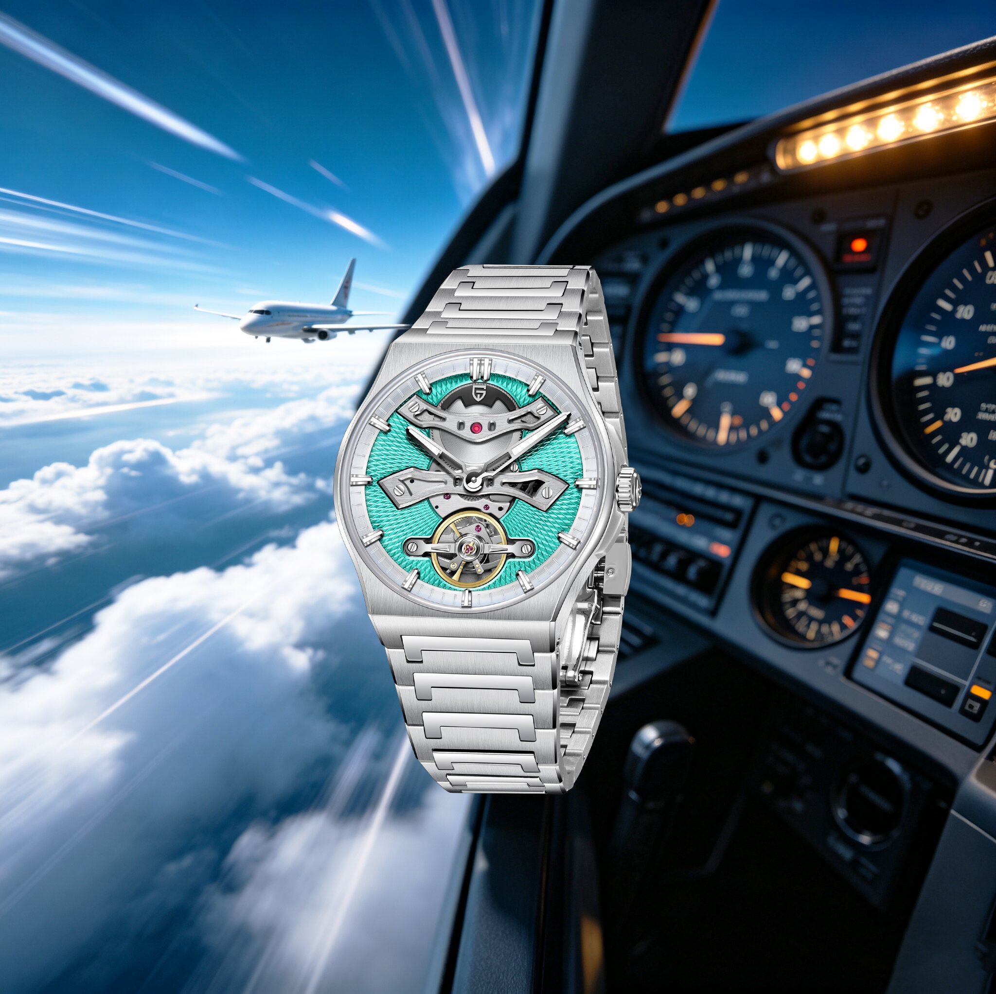 Men'S Formal Wear Watches - Мужские роскошные элегантные автоматические часы PAGANI
