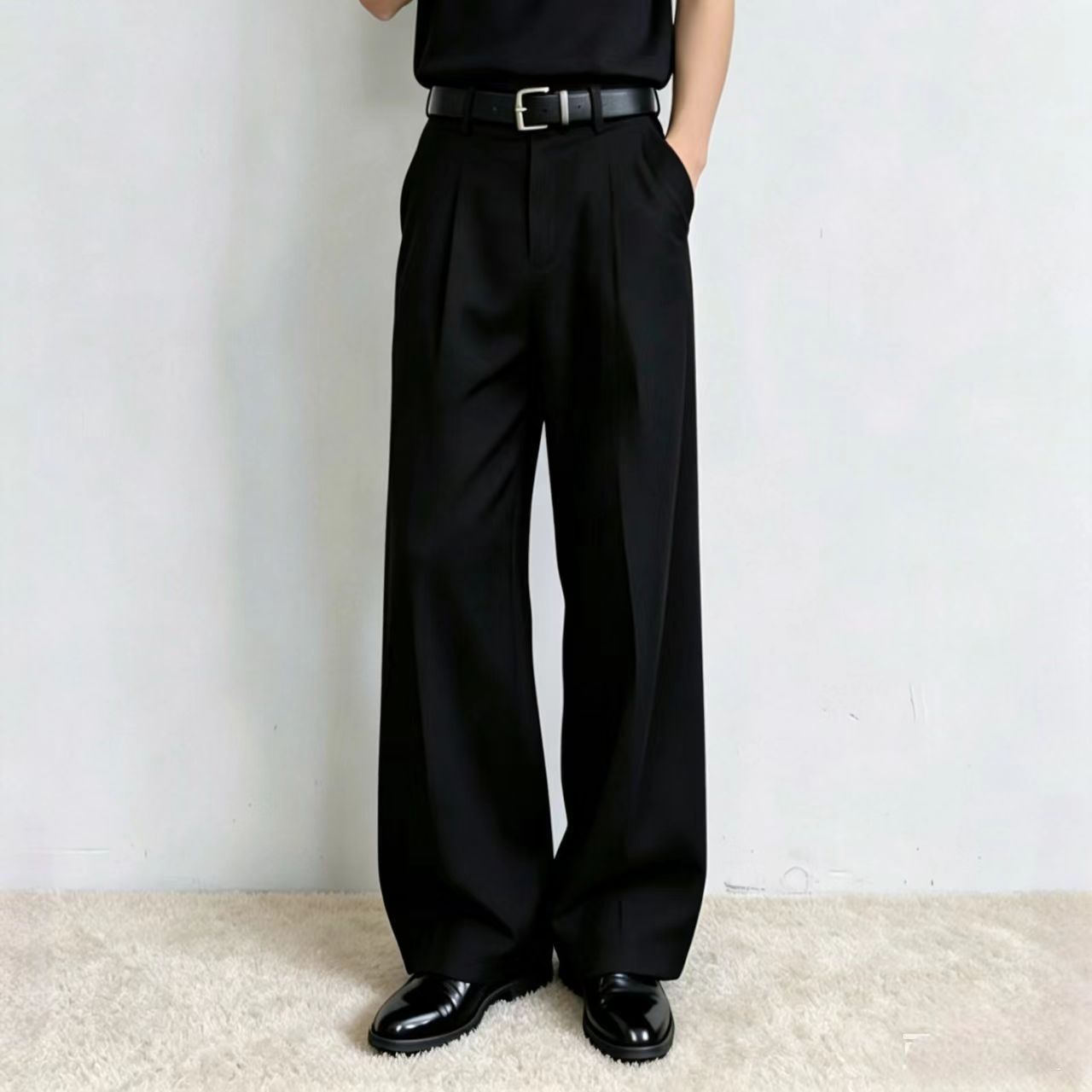 Men Formal Wear Summer - Мужские летние тонкие белые брюки 2026