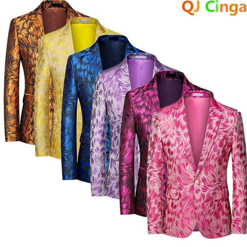 Красный мужской пиджак с длинн – обзор и цена Men Formal Wear Purple