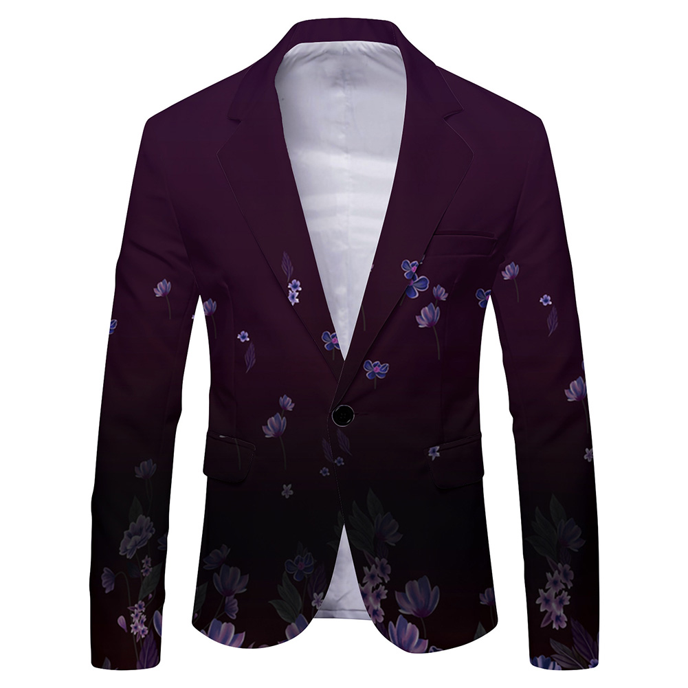 Мужской модный пиджак с принто – обзор и цена Mens Formal Look