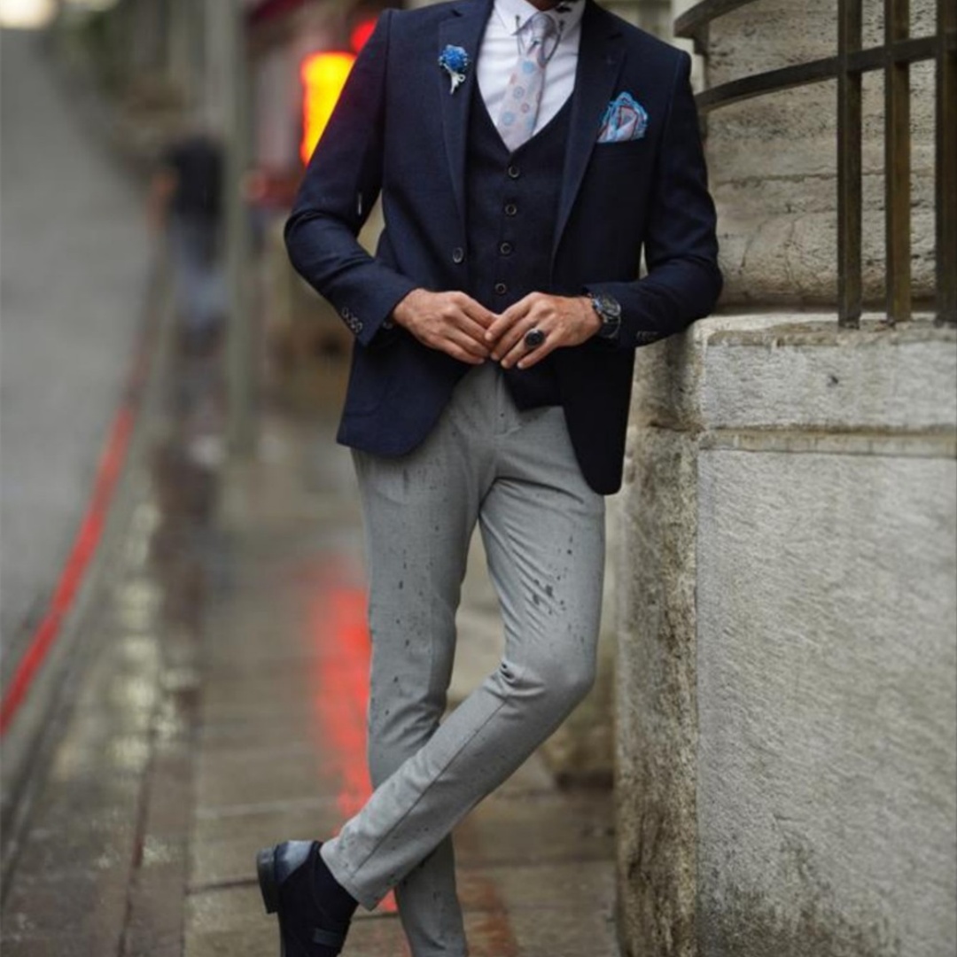 Элегантный мужской костюм темн – обзор и цена Men'S Formal Wear Not Suit