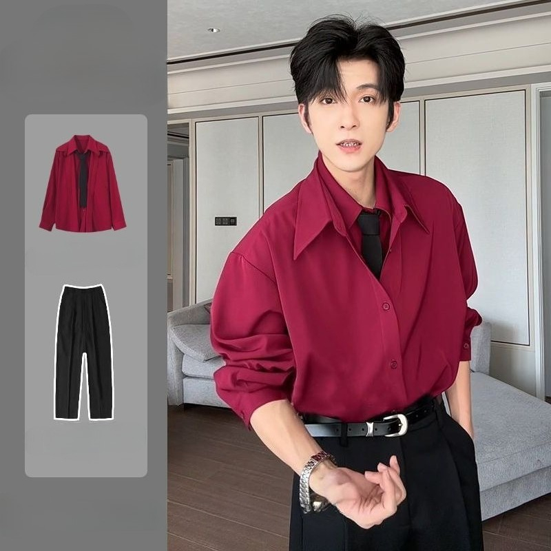 Мужской комплект из двух предм – обзор и цена Men Formal Office Wear Shirts
