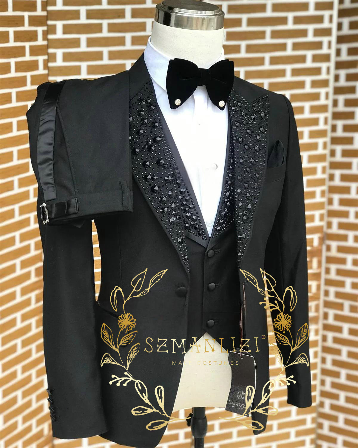 Черные мужские костюмы Роскошн – обзор и цена Formal Wear For Men In Wedding