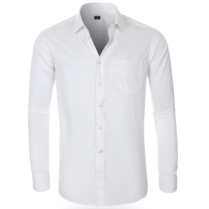 Мужская деловая белая рубашка  – обзор и цена Men Formal Office Wear Shirts
