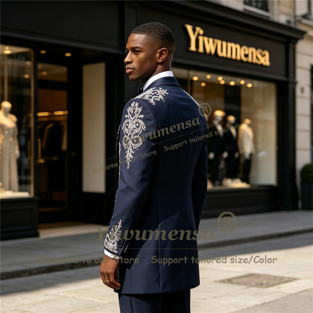 Мужской пиджак с ручной вышивк – обзор и цена Formal Wear For Men In Wedding