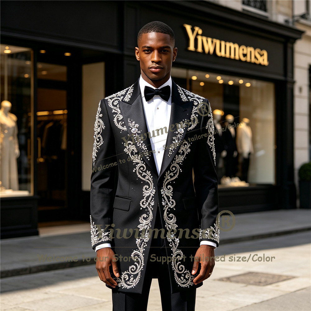 Мужской пиджак с ручной вышивк – обзор и цена Formal Wear For Men In Wedding