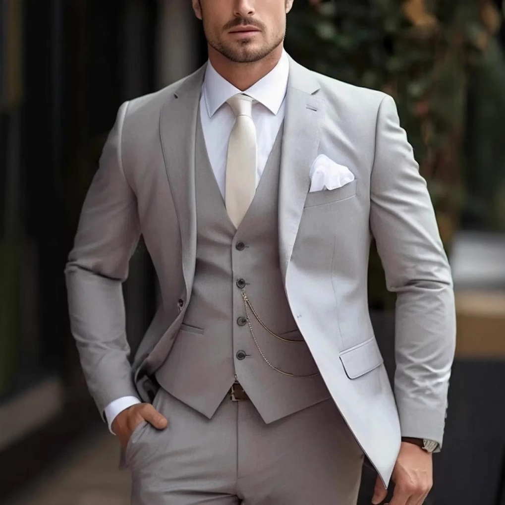 Трехкомпонентный розовый мужск – обзор и цена Men Formal Wear Pink