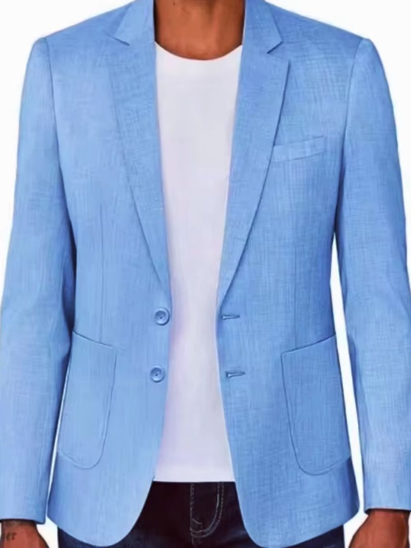 Мужской приталенный льняной пи – обзор и цена Men Formal Wear Summer