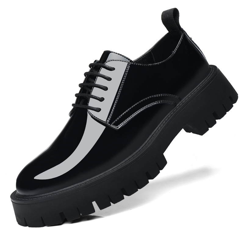 Мужские черные лакированные ок – обзор и цена Men Formal Wear All Black