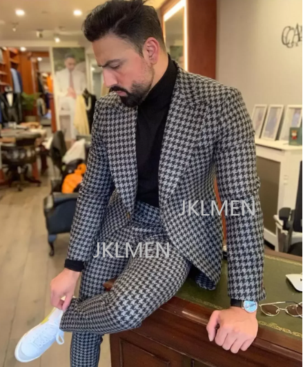 Мужские костюмы из твида «гуси – обзор и цена Formal Wear For Men In Wedding