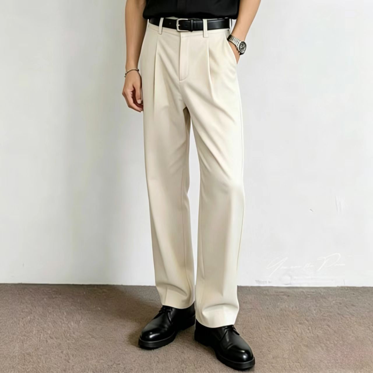 Мужские летние тонкие белые бр – обзор и цена Men Formal Wear Summer
